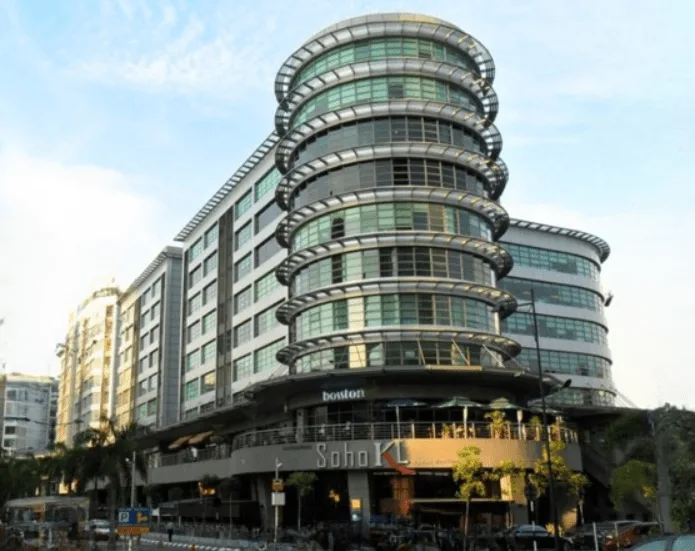 Office building at Solaris Mont Kiara, Kuala Lumpur