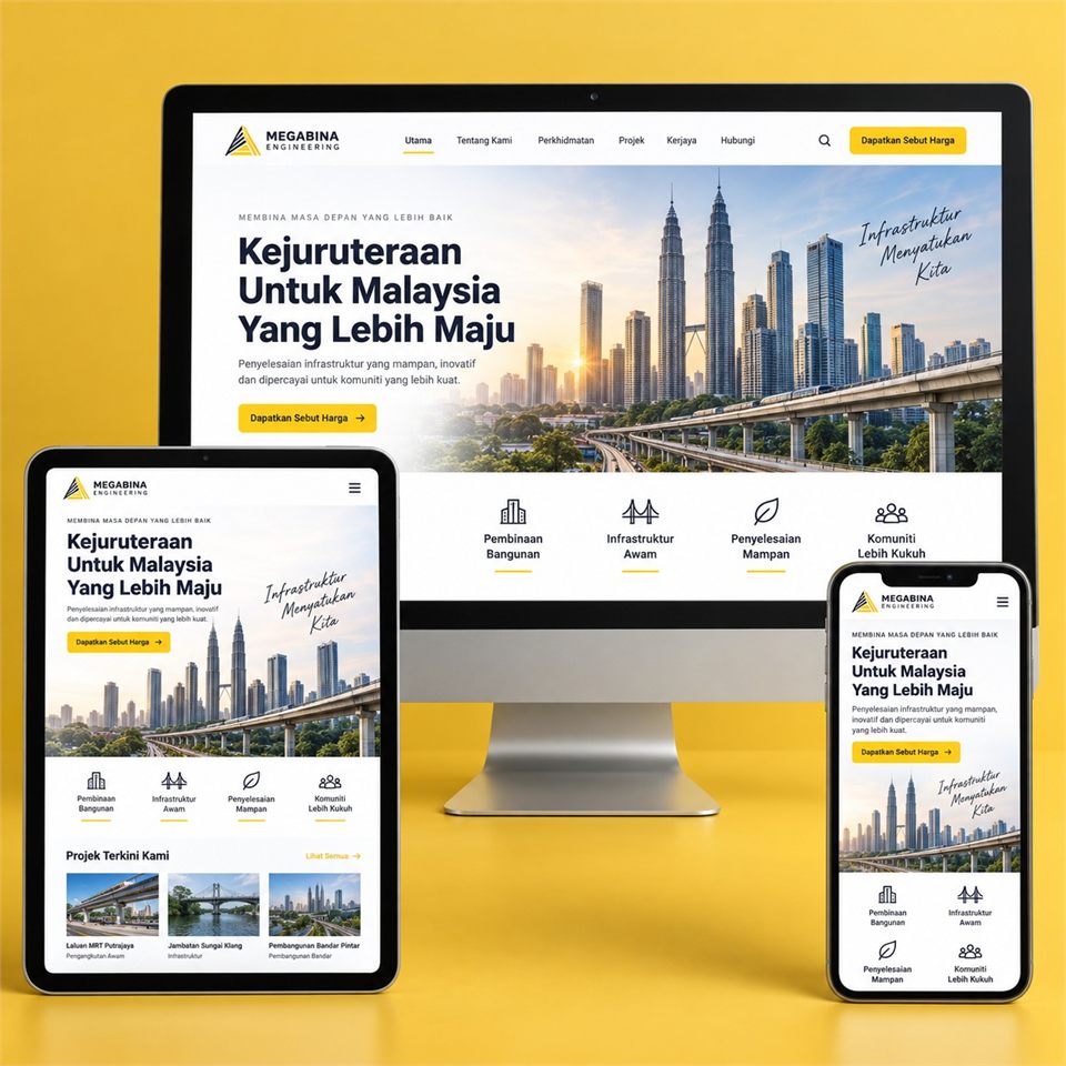 Illustrative Responsive Web Development artwork